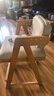 爱果乐（IGROW）儿童学习椅可升降进口实木座椅宝宝小学生椅写字椅儿童座椅成长椅 智榉椅5Pro（山毛榉）灰 实拍图