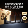烁盟【海思巴龙芯】5g随身wifi无线流量2026款全国通用三网通免插卡移动随身wifi充电宝二合一车载户外 【5G家庭版cpe】游戏直播推荐｜千兆四2.5G口 送10G7天体验流量+1500G试用流 实拍图