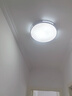 惠普精工卧室吸顶灯led现代简约餐厅书房灯具圆形50cm遥控三色 实拍图