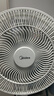 美的（Midea）【闪拆系列】一键闪电拆装直流变频家用语音电风扇一级能效轻音落地扇大风力卧室立式电扇SDJ30BC 实拍图