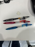 晨光（M&G）文具GP1008 按动中性笔学生0.5黑笔签字笔商务子弹头考试专用水笔高颜值办公用品 7黑2蓝1红 实拍图