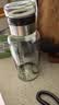 【送杯套】大容量加厚玻璃杯子便携杯茶水分离带杯套泡茶水杯 透明 1000ml吨吨桶 1只装 实拍图