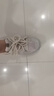 百丽（Belle）网面透气简约百搭老爹鞋女2026夏季薄款新款商场休闲鞋F6U1DBM6 浅灰色 39 (245mm) 实拍图