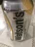 屈臣氏（Watsons）苏打水柠檬草味含汽气泡水饮料0脂低糖解腻调酒330mL*24罐整箱 实拍图