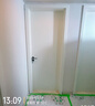 欧派（OUPAI）木门卧室门房间室内门厨房门免漆门定制 肤感质地ENF环保碳晶防潮 9S平板门-PET肤感+木方/石墨+碳晶面板 实拍图