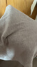 优衣库女装HEATTECH EXTRA WARM混纺圆领T恤/长袖9%羊绒478955 478955/32深米色 M 实拍图