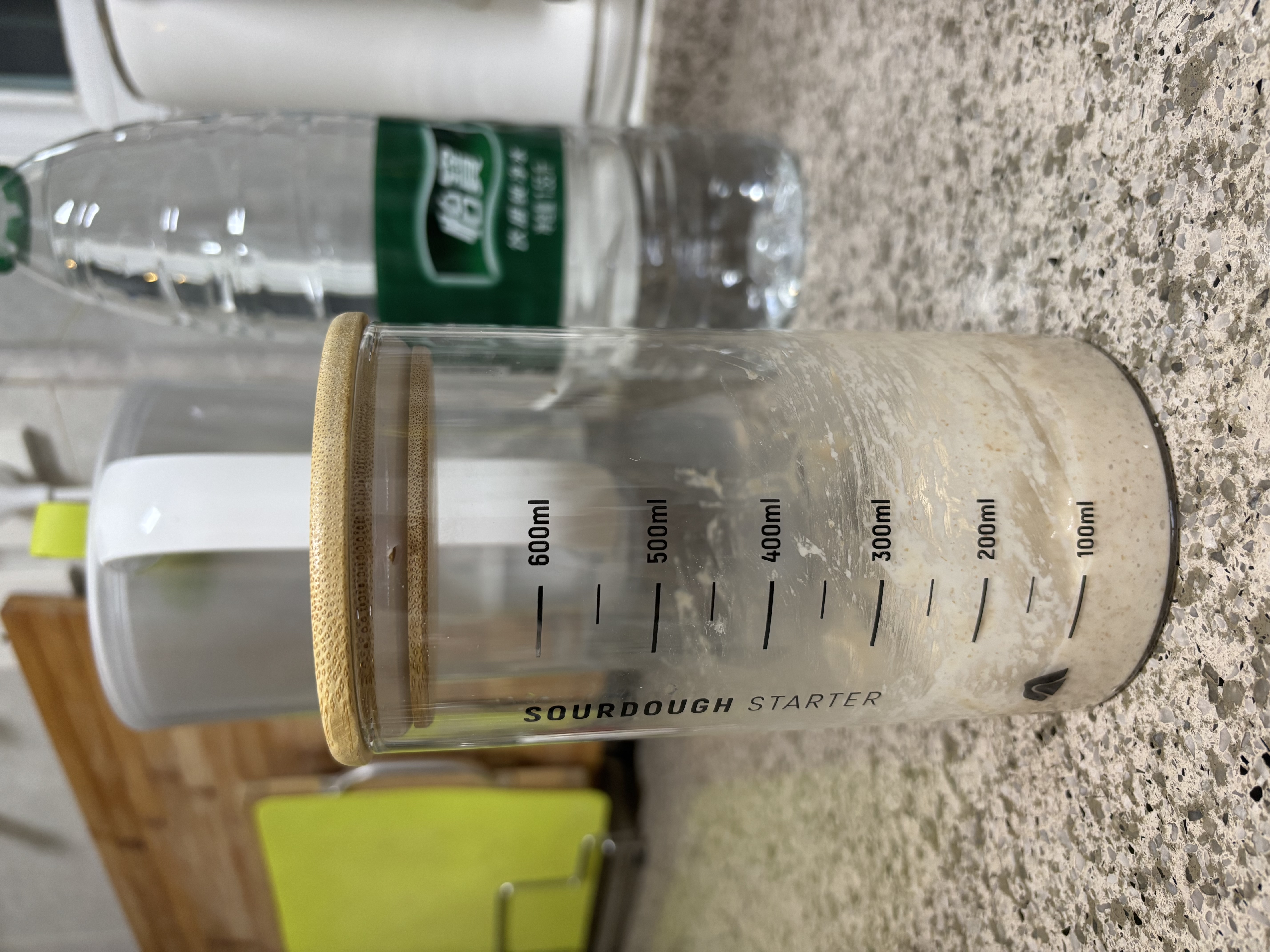 十色生活酵种培养皿鲁邦波兰种天然酵母带刻度密封罐玻璃发酵瓶子烘焙工具 实拍图