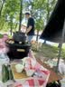 【京东物流】野营桌布加厚野餐垫户外防潮垫ins风防水防油餐桌布 餐布80*120  1张（颜色随机） 实拍图