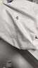 杰克·琼斯（JACK&JONES）26年男装四季打底T恤男士凉感透气多色情侣款短袖t恤水洗不易走形 卡其色A44 M 175 实拍图