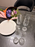 拜杰陶瓷西餐盘 10.5英寸高级简约线纹白色牛排餐盘沙拉意面盘子1只装 实拍图