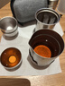 京东京造 纯钛旅行茶具套装 整套泡茶器全套功夫茶具【防烫茶杯】 6件套 实拍图