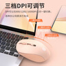 惠普（HP）S1000C升级款 无线2.4G轻音办公鼠标 TypeC充电 USB接口无线鼠标即插即用 奶茶色 实拍图