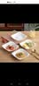 唯铭诺（WEIMINGNUO）北欧简约陶瓷饭碗家用米饭碗餐具套装碗碟套装钻石4.5英寸碗6只装 实拍图