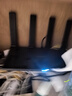 华为路由AX6 new 黑色  Wi-Fi6+ 7200Mbps 千兆路由器 家用高速全屋覆盖大户型 wifi穿墙王 实拍图
