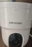 HIKVISION海康威视摄像头4g终身免费无限流量500万超清监控器全彩360°全景AI室外 无线联网无需WiFi 实拍图