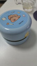 得力（deli）【得力卡通新品】卡皮巴拉桌面吸尘器 强吸力电池款 迷你键盘除尘 橡皮屑清洁器 学生用品 BL145蓝 实拍图