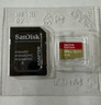 闪迪（SanDisk）256GB TF(MicroSD)内存卡4K极速金卡 A2 V30 U3 兼容大疆Pocket 4/Action 6运动相机 无人机存储卡 实拍图