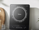 美的（Midea）电磁炉 2200W大功率家用猛火爆炒耐用面板炒菜蒸煮八档火力纤薄电磁灶火锅炉 C22-RT22E01 实拍图