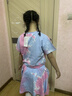 G.duck品牌童装女童套装夏季套裙儿童夏装短袖T恤半身裙子两件套中大童 粉色 120 实拍图