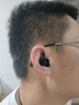 TOSWIM拓胜专业游泳耳塞柔软舒适中防水耳炎洗澡必备学游泳装备 墨鱼黑 实拍图