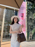 viney新款轻奢水桶包包女包牛皮斜挎包生日礼物高级感送女友老婆 【咖啡色】高档单肩包 品牌大容量休闲通勤手提包 实拍图