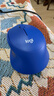 罗技（Logitech）M330 静音鼠标 无线鼠标 办公鼠标 右手鼠标 蓝色 带无线2.4G接收器 实拍图