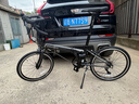 大行451轮组18速弯把折叠公路车 KDC083 银灰色 实拍图