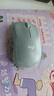罗技（Logitech）M221 轻音鼠标 无线鼠标 办公鼠标 对称鼠标 带无线微型接收器 薄荷绿 实拍图
