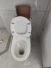 松鲸 卫浴家用马桶坐便器大冲力超漩虹吸式静音连体座便器小户型马桶 直冲型【大冲力】300坑距 实拍图