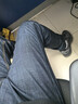 真维斯（Jeanswest）牛仔裤男2026夏季冰丝薄款宽松直筒裤百搭男裤子休闲长裤黑色32 实拍图