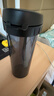 特百惠（Tupperware）茶韵500ml塑料杯男女士学生运动水杯子大容量泡茶杯 酷炫黑 实拍图