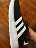 阿迪达斯（adidas）男鞋跑步鞋运动鞋轻便减震防滑休闲鞋 黑/白 42.5 实拍图