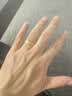 六福珠宝 黄金戒指承诺足金实心情侣结婚礼物 计价 约7.19克-男款 实拍图