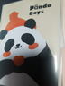得力（deli）笔记本礼盒熊猫礼盒套装笔本手账礼盒六一儿童节礼物毕业季VG61 实拍图