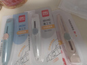 得力（deli）迷你随身美工刀快递刀壁纸刀小萝卜小刀拆快递开箱刀文具小号学生美术裁纸刀 2020颜色随机 实拍图