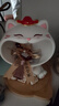 杞乐招财猫乔迁礼物入户玄关摆件客厅钥匙收纳置物架搬家新居礼品装饰 铃铛猫+置物架 实拍图