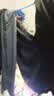 京峋休闲裤子男春秋2025新款宽松直筒运动男裤冰丝夏季薄款长裤子男款 束脚-深灰+黑色【常规款】 3XL 【建议体重145-160斤左右】 实拍图