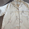 有棵树【孟子义同款】流光锦睡衣女士夏季冰丝短袖凉感情侣家居服套装男 晒单实拍图