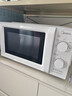 美的（Midea）变频家用微波炉  经典双旋钮 360°转盘加热  智能解冻 五档火力18L容量213B升级款（M13J） 实拍图