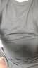 【京东直采】200g纯棉t恤男女短袖26新款纯棉打底衫内搭t恤 黑色（短袖） 5XL （190-210斤） 实拍图