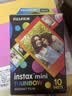 富士（FUJIFILM）【618抢先购】 instax 3英寸立拍立得相机mini迷你相纸 一次成像胶片胶卷 3寸彩虹+相册*2【含10张彩虹相纸】 官方标配 实拍图