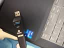 毕亚兹 USB3.0分线器多接口HUB集线器笔记本电脑一拖三USB数据延长线转换器三合一扩展转接头拓展U盘外接 实拍图
