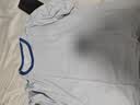 睡衣儿童男孩女童莫代尔夏季薄款套装家居服空调短袖中大童宽松 smile蓝色 160 建议身高145-155cm 实拍图
