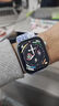Apple/苹果 Watch S11 智能手表GPS款46毫米银色铝金属表壳雾紫色运动型表带S/M MEVW4CH/B情人节 实拍图