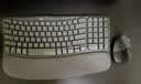 罗技（Logitech）Wave Combo 无线人体工学键鼠套装 垂直鼠标 无线蓝牙鼠标 办公键盘 无线键盘 蓝牙键盘 黑色 实拍图