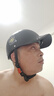 车赞新国标3C电动摩托车鸭舌帽头盔男士夏季防晒透气安全帽女2025新款 【3C认证】鸭舌帽盔【哑黑】加强版 实拍图
