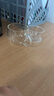 富光花茶杯透明茶杯内胆茶水分离杯办公室玻璃杯子水杯350ml 实拍图