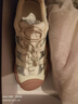 骆驼（CAMEL）丑萌登山鞋女时尚撞色户外休闲鞋 L24S076620 米/银/粉 36 实拍图