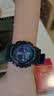卡西欧（CASIO）G-SHOCK 海洋之心潮流炫色运动双显男表 霓彩武士 GA-100BL-1ADR 实拍图