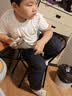 嘟嘟家宝宝牛仔裤卡通秋装男童裤子秋款潮儿童长裤女童童装 牛仔蓝色130 实拍图